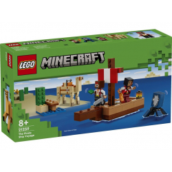 Klocki LEGO 21259 Rejs statkiem pirackim MINECRAFT